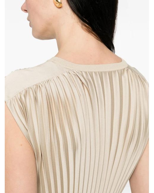 Joseph Natural Volta Gathered Tie Belt Dress