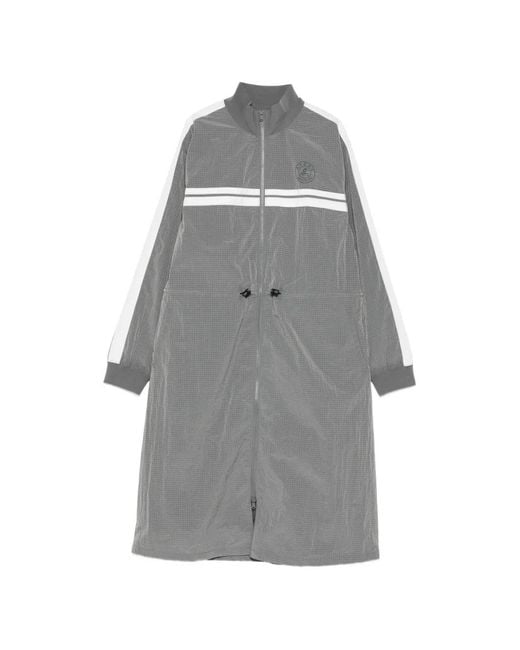 SPORT b. by agnès b. Gray Ribstop Zip Track Dress