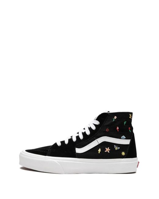 Vans Black Sk8-Hi Tapered "Garden Party" Sneakers for men