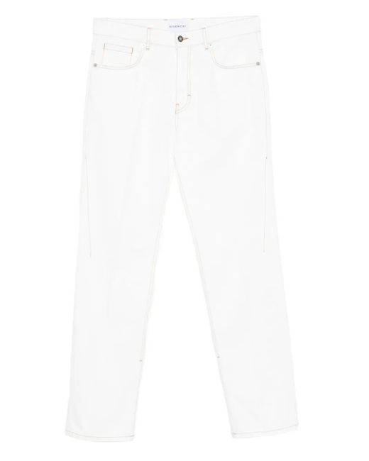 Givenchy Jeans mit Kontrastnähten in White für Herren