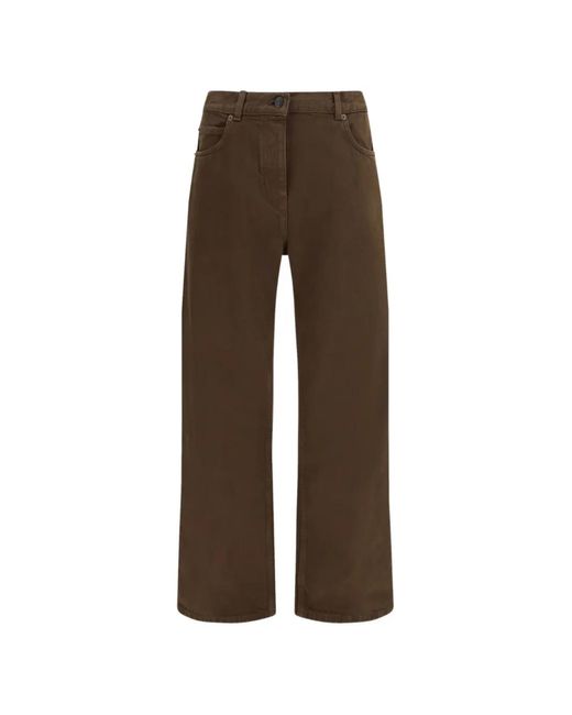 The Row Brown Finbar Jeans