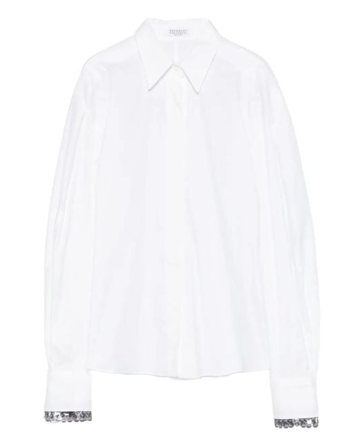 Brunello Cucinelli White Shirt