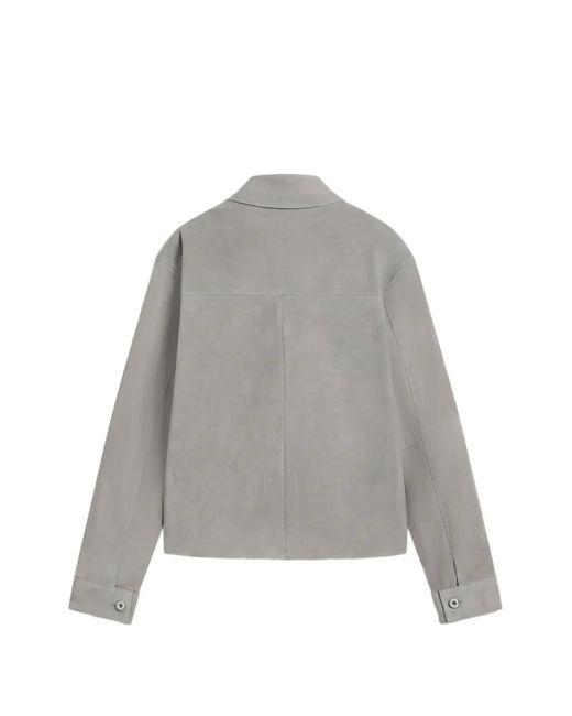 Pence Gray Buttoned Jacket for men