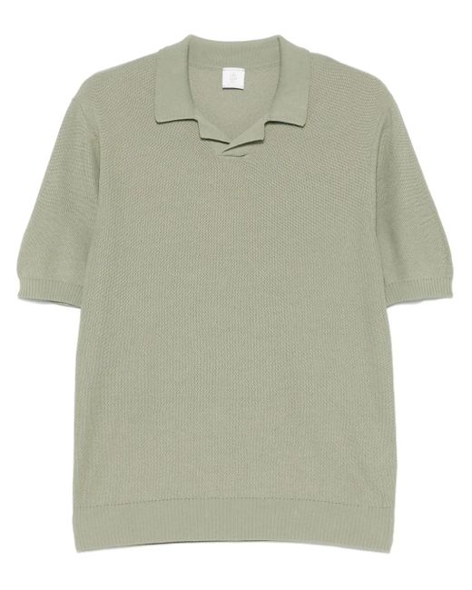 Top Con Maniche Corte di Eleventy in Green da Uomo