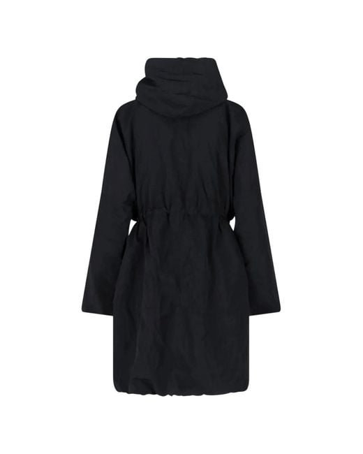 KIMO NO-RAIN Blue Hooded Coat