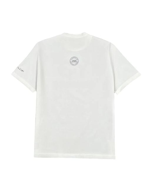 Adidas White Nbhd Logo Tee for men