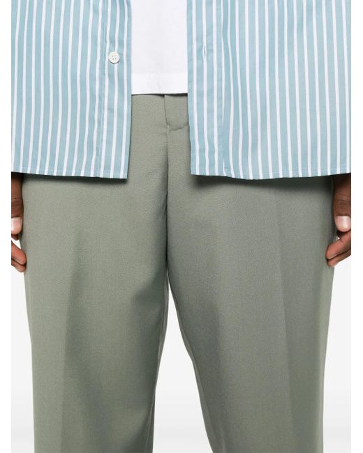 Etudes Studio Belt-loops Trousers Green