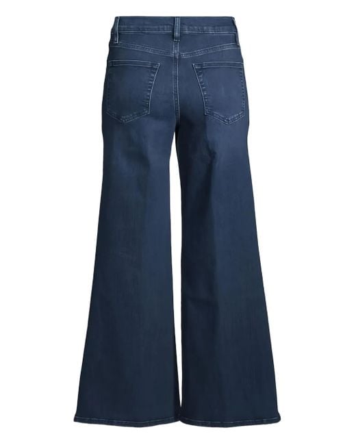 FRAME Le Palazzo High-waisted Jeans Blue