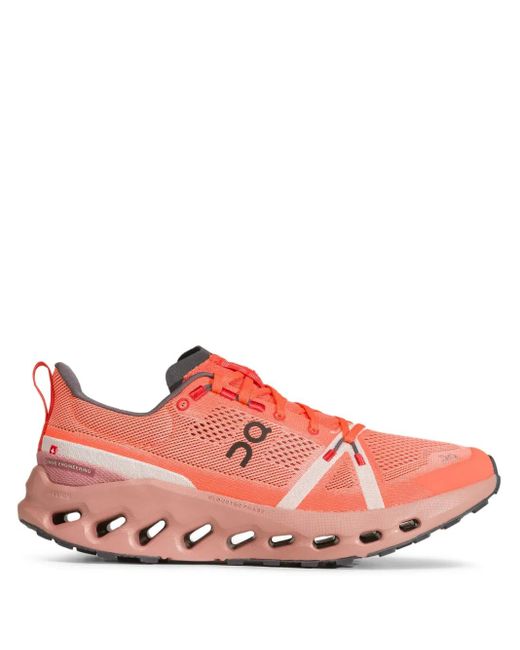 On Shoes Pink Cloudsurfer Mesh Sneakers