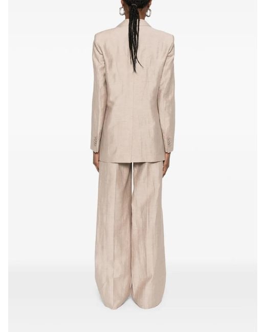 Tagliatore Natural Single-Breasted Blazer