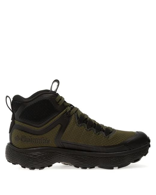 Columbia Black Escape Thrive Titanium Mid Outdry Hiking Sneakers for men