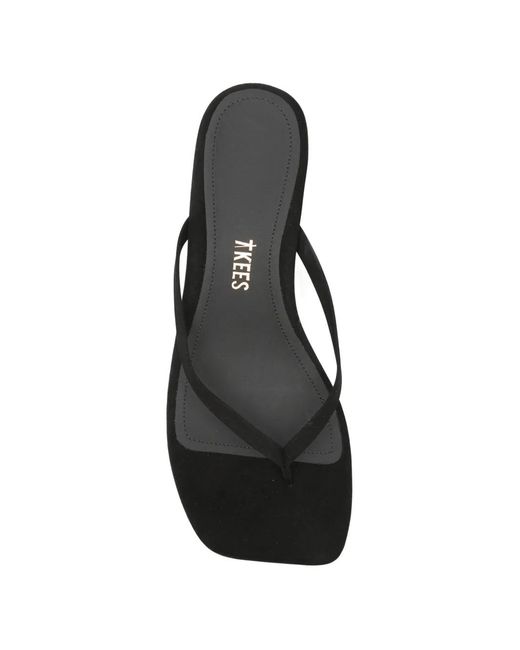 TKEES White Julia Heeled Sandals