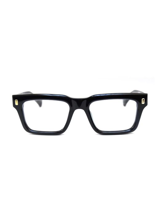 Kiurv Black Brille Mit Eckigem Gestell