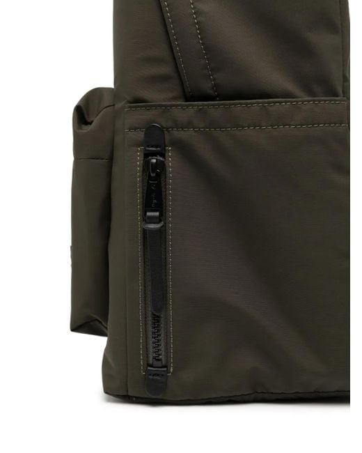 Agnes B. Black Logo-Patched Backpack for men