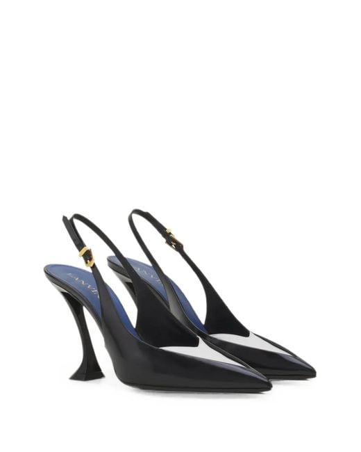 Lanvin Black Serenade Slingback