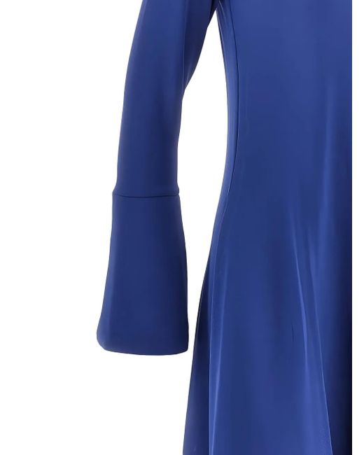 emporio armani blue dress Emporio Armani Dresses Blue  MAYFEYR