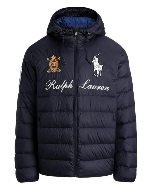 Polo Ralph Lauren Blue Big Pony 20Th Anniversary Hoodie Jacket for men