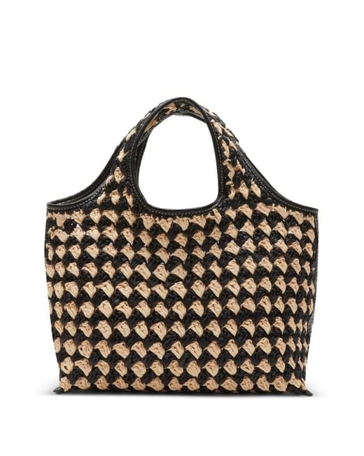 3.1 Phillip Lim Black Patterned Tote Bag