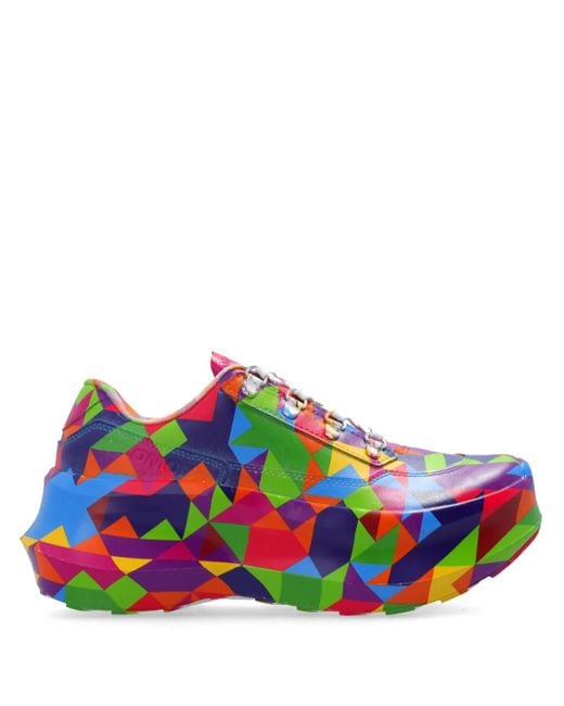 Comme des Garçons Green Sr811 Platform Sneakers