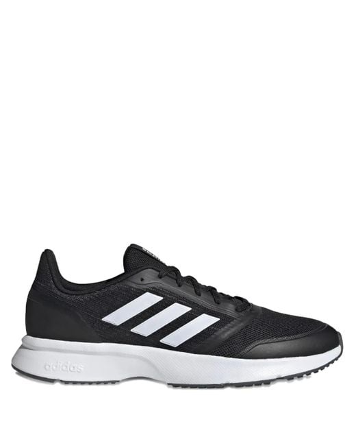 Adidas Black Nova Flow Sneakers