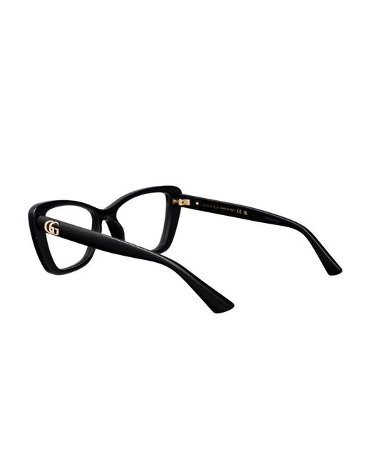Gucci Brown Cat-Eye Frame Glasses