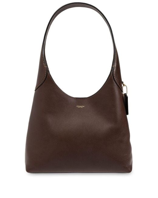 COACH Brooklyn Shoulder Bag in Brown Lyst UK