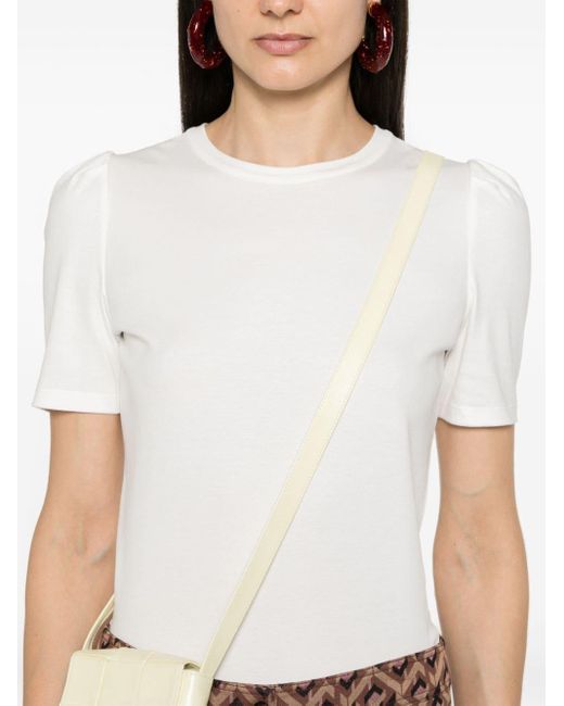 Diane von Furstenberg White Franco Cotton T-shirt