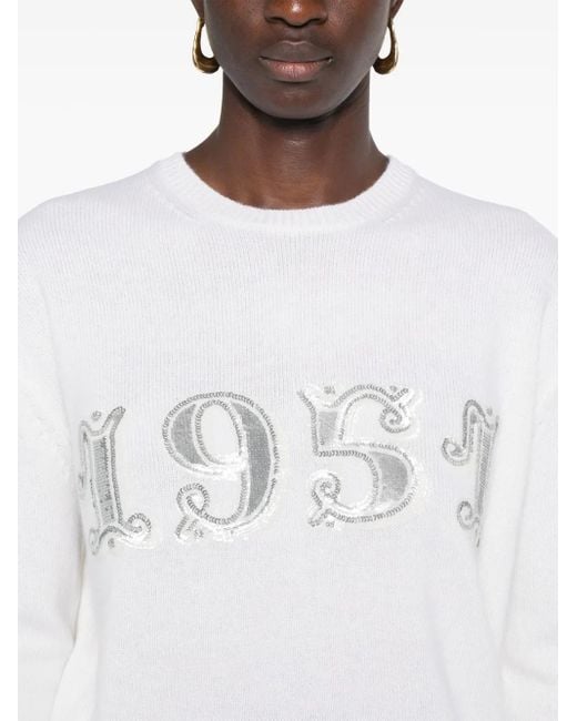 Jersey Plata Max Mara de color White
