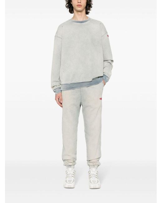 DIESEL D-Krib Track Sweatshirt in Gray | Lyst