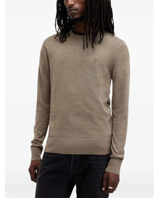 AllSaints Mode Trui Met Ronde Hals in het Black voor heren