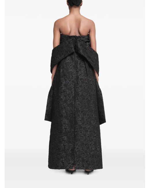 Jonathan Simkhai Black Ariana Gown Dress