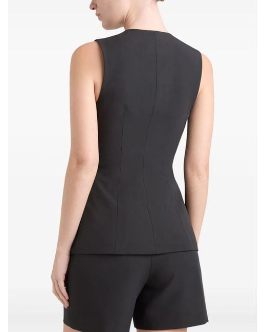 Cinq À Sept Black Kallen Vest