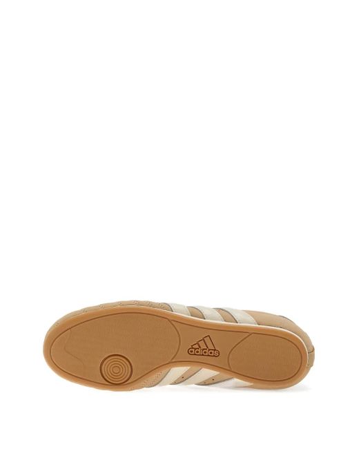 Adidas Brown Taekwondo W Three-Stripe Strap Sneakers