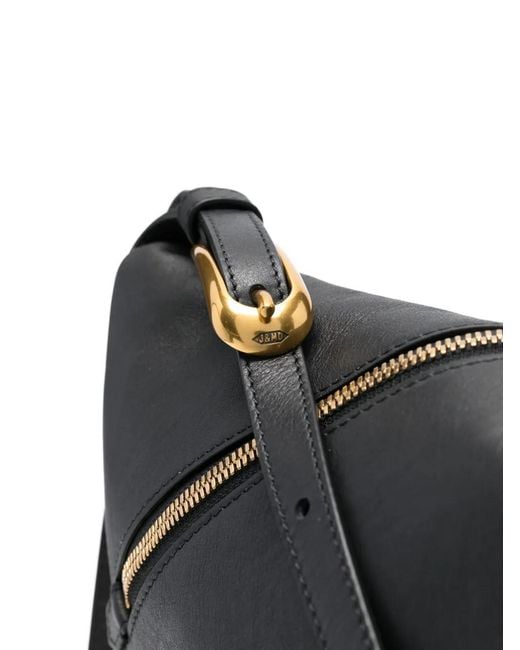 J&m Davidson Black Big Twist Shoulder Bag