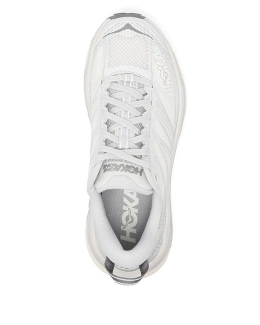 Hoka One One White Mafate Speed 2 Sneakers