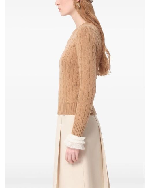 Valentino Garavani Natural Cashmere Sweater