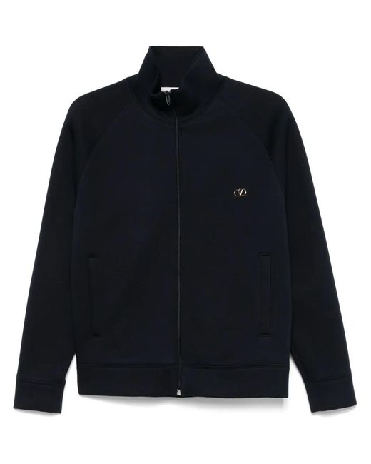 Valentino Garavani Blue Vlogo Signature Sweatshirt for men