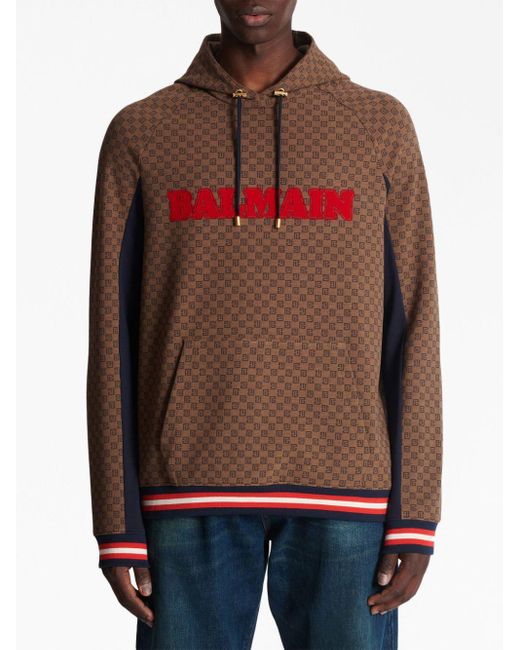Balmain Brown Sweaters for men