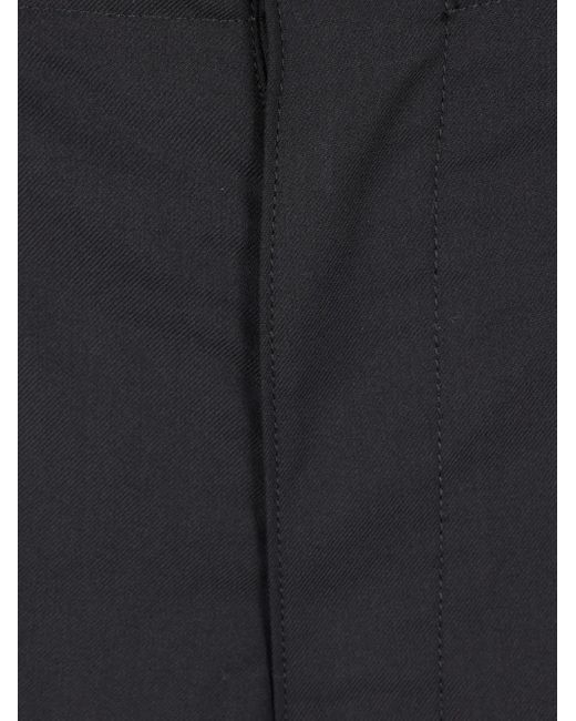 Junya Watanabe Blue Wool-Blend Cargo Pants