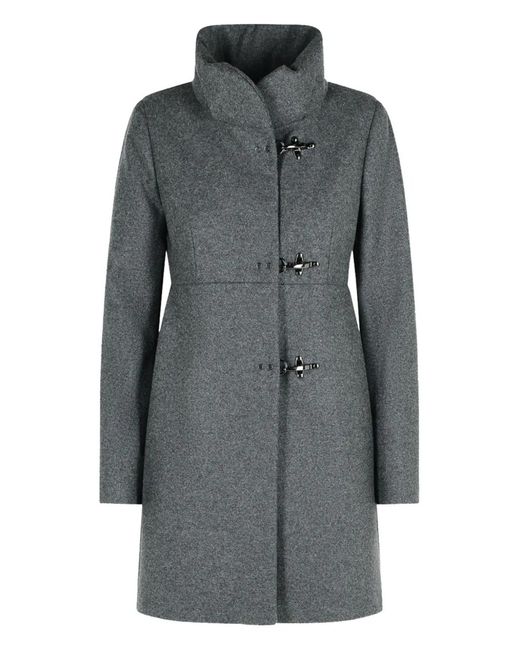 Fay Gray High-Neck Coat