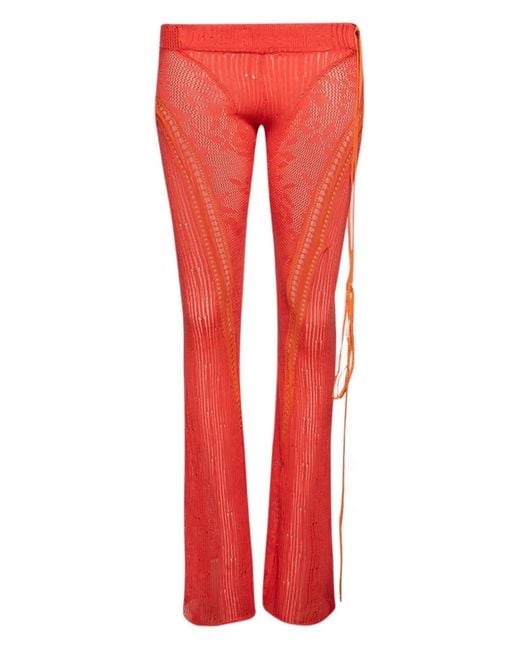 Roberta Einer Disco Broek in het Red