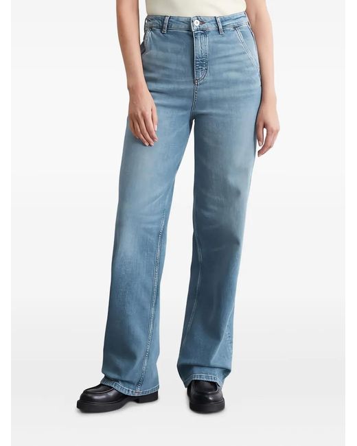 Marc O' Polo Blue Logo-Patch Jeans
