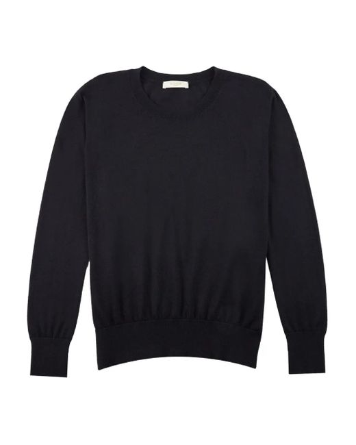 Zanone Blue Pullover Mit Rundhalsausschnitt