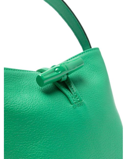 Longchamp Green Mini Roseau Handtasche