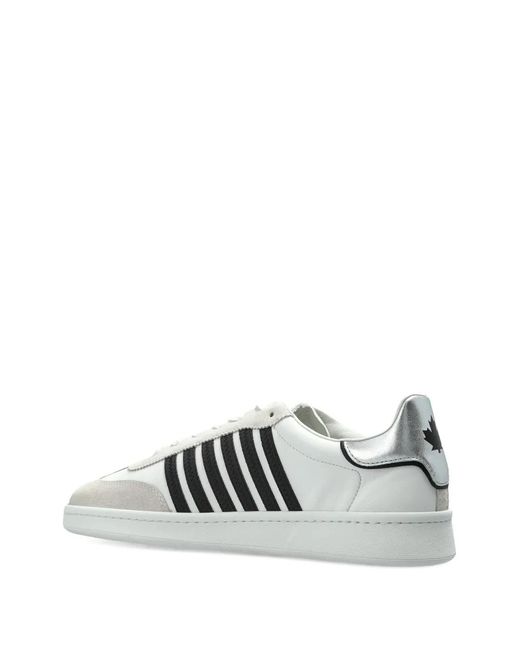 DSquared² White Boxer Sneaker for men
