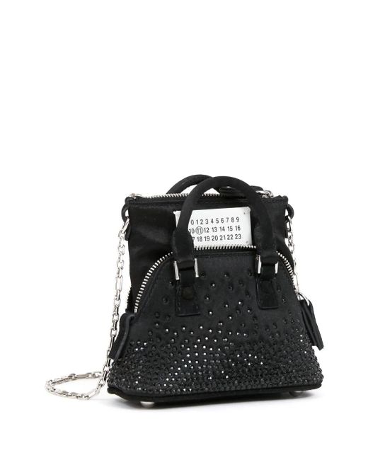 メンズ Maison Margiela 5Ac Cinema Inferno Baby ショルダーバッグ Black