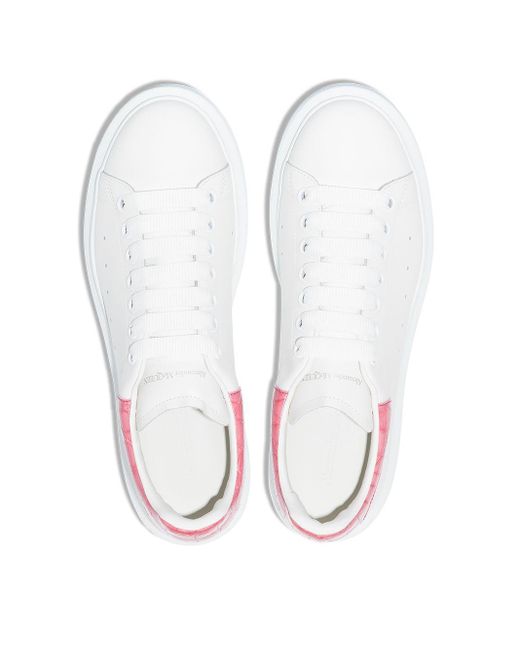 pink croc alexander mcqueen's