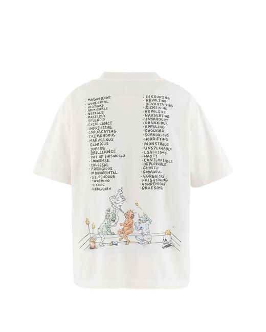 SAINT Mxxxxxx Saint Wet Short Sleeve T-Shirt in White for Men | Lyst