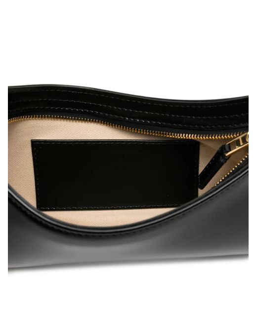 Sac Porté Épaule Le Bisou Jacquemus en coloris Black