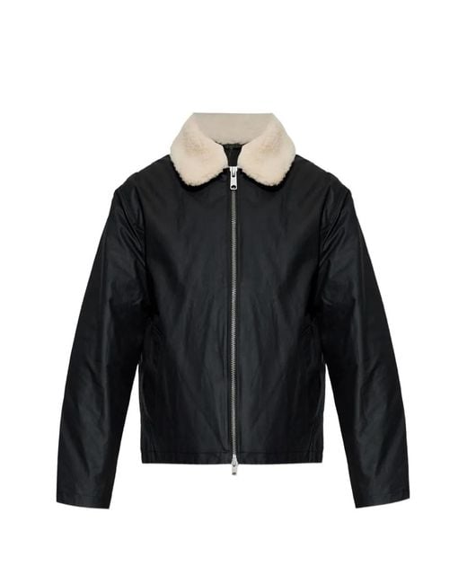 AllSaints Boston Gewaxt Jack in het Black voor heren